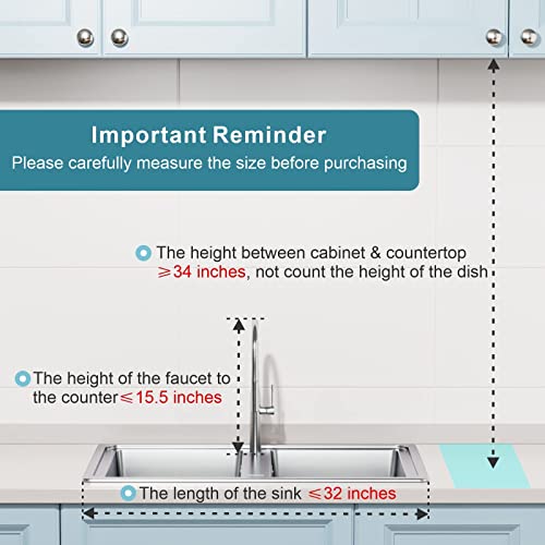 Gslife Stainless Steel 2 Tier Over Sink Dish Drying Rack And 2 Tier Small Dish Drainer, Bundle Sales, 2 Packs #TOP4