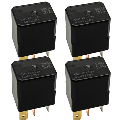 Relé CM1af-12V SPST de 4 pines, micro relé de coche compatible con ACM33221