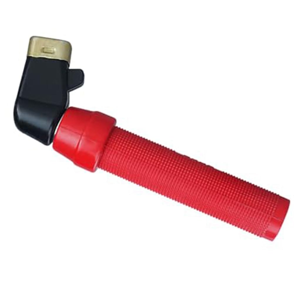 Welding Electrode Holder Twist Type 400A Heavy Duty Electrode Clamp Accessories for Welding Machine Welder Red
