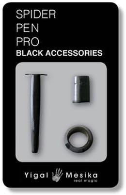 Murphy's Magic Supplies, Inc. Spider Pen Pro Black Accessories by Yigal Mesika | Trick | Close Up | Stage | Parlor Performer | Street Magician