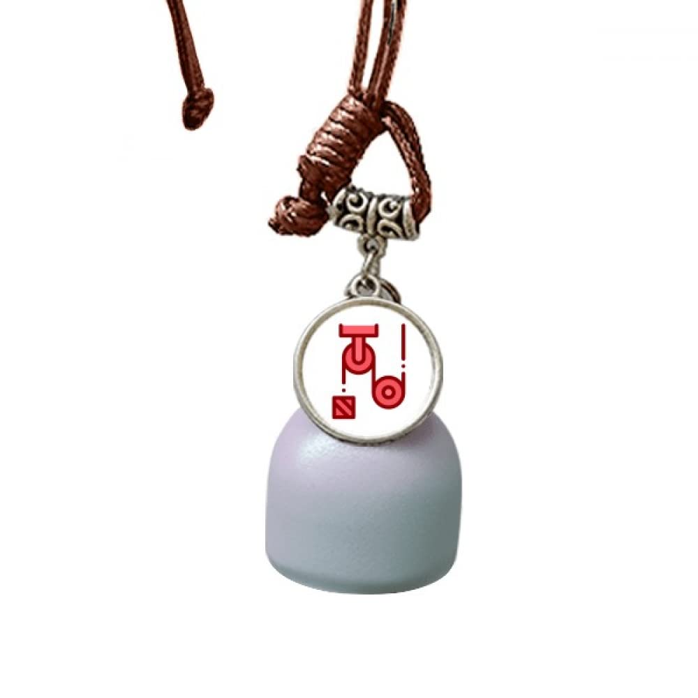 comp Pulley Tensile Force Experiment Dream Catcher Wind Chime Car Hanging Bell