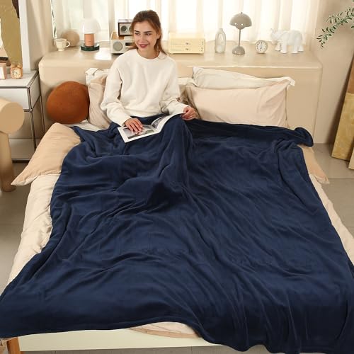 Heated Blanket Electric Blanket Twin Size, Ultra Soft Heated Blanket Twin