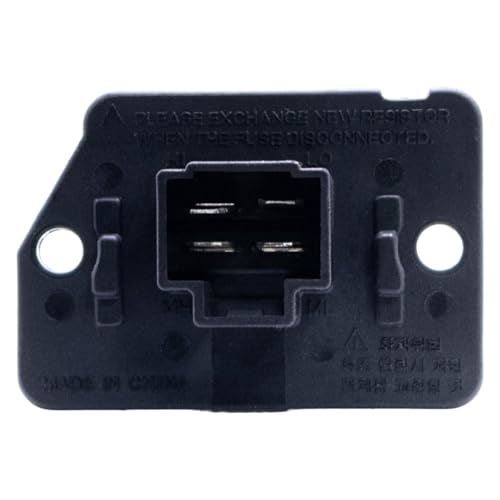 Image of HVAC Heater Blower Motor Resistor Fits for Hyundai Elantra, Santa Fe, Sonata, for Kia Forte, Optima, Sorento, Sedona, Forte Koup, Forte5 - Replace# RU656 971283K000