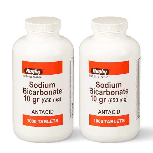 Rugby Sodium Bicarbonate 650 mg Antacid Tablets Review: Fast Relief at a Value Price