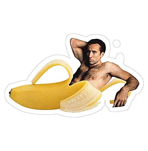 Set of 3-3 Inch - Banana Cage, Nick Sticker - Printed Vinyl Decal Graphic for Cars, Trucks, Windows, Laptops, Walls, Waterbottles, Skateboards