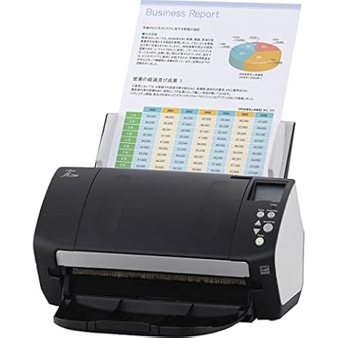 FUJITSU FI-7160 - Document Scanner - Duplex - 8.5 in X 14 in - 600 DPI X 600 DPI - UP to 60 PPM (Mono) / UP to 60 PPM (Color) - ADF (80 Sheets) - UP to 4000 SCANS PER Day - USB 3.0 Cover