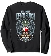 Five Finger Death Punch War Soldier T-Shirt - Men's Slim Fit Black Band Tee