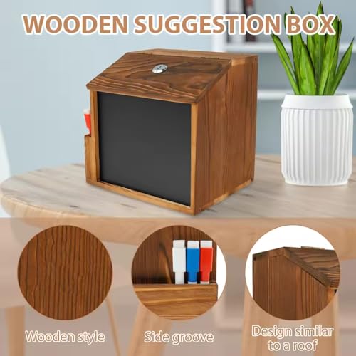 Boîte de collecte de commentaires rustique pour sécuriser vos avis - 6