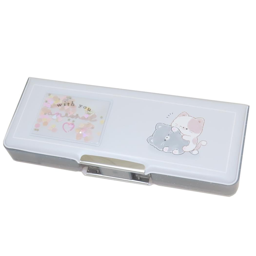Amazon.co.jp: WITH YOU ANIMAL[筆箱]コンパクト両面開きペンケース