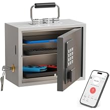 WeHere Phone Lock Box, Reduce Screen Time & Cravings, Time Lock Box with Time Period Password & App, 3 Unlock Modes, Phone Jail for Kids & Adults Focus Back