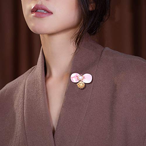 Broches pour femmes coquille de conque et perle d'eau douce - 7