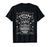 49 cumpleaños hombre mujer 49 años 1977 regalo de cumpleaños Camiseta