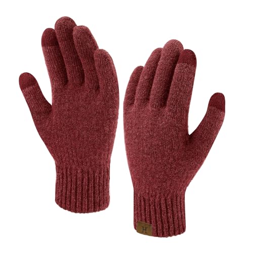 FZ FANTASTIC ZONE Womens Winter Warm Touchscreen Gloves for Cold Weather