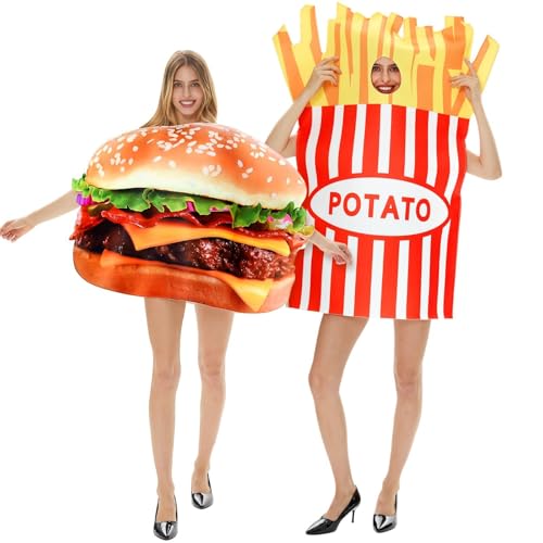 Hercicy 2 Pcs Halloween Couples Costumes for Adults...