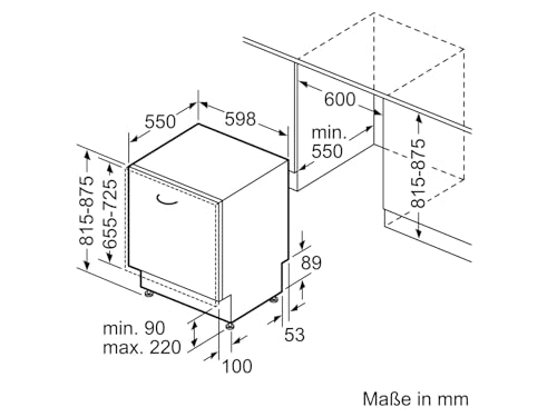 NEFF S157ECX21E N70 Geschirrspüler vollintegrierbar / 60 cm / Home Connect / TimeLight / Open Dry / 8 Programme / Edelstahl 6 NEFF S157ECX21E N70 Geschirrspüler vollintegrierbar / 60 cm / Home Connect / TimeLight / Open Dry / 8 Programme / Edelstahl