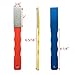 OSFTBVT Diamond Color Coded Mini Diamond Hone Kit 3Grits #220,400,600 Flat Hand File Knife Sharpener Red/Yellow/Blue - 3pcs