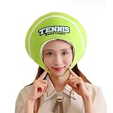 [DOKiDOKi] テニスボール かぶりもの コスプレ 仮装 帽子 かぶり物 着ぐるみ コスチューム 試合観戦 応援 写真撮影 おもしろグッズ イベント パーティー グッズ ハロウィン 宴会 被り物 2815 3618 4007