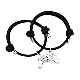 Console de jeu Poignée Couple Bracelet Paire Version Coréenne Style Coréen Aimant Bracelet Hommes Et Femmes Saint Valentin Cadeau Mamie Choix Classique Bracelet