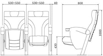 Amazon 劇場用椅子 Sa 619 ホール椅子 文化会館 講堂 セミナー室 コンベンションホールなどに 注文生産のため納期確認要 スツール オンライン通販