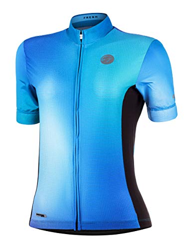 Camisa Mc Feminina, Mauro Ribeiro Sports, Fresh Az Gg, Azul