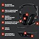 Logitech G Astro A50 LIGHTSPEED kabellose Gaming-Headset + Basisstation (Gen 5), PRO-G GRAPHENE, 3-System-Umschaltung, USB-C für Xbox, PS5, PC/Mac oder Nintendo Switch, Bluetooth - Schwarz