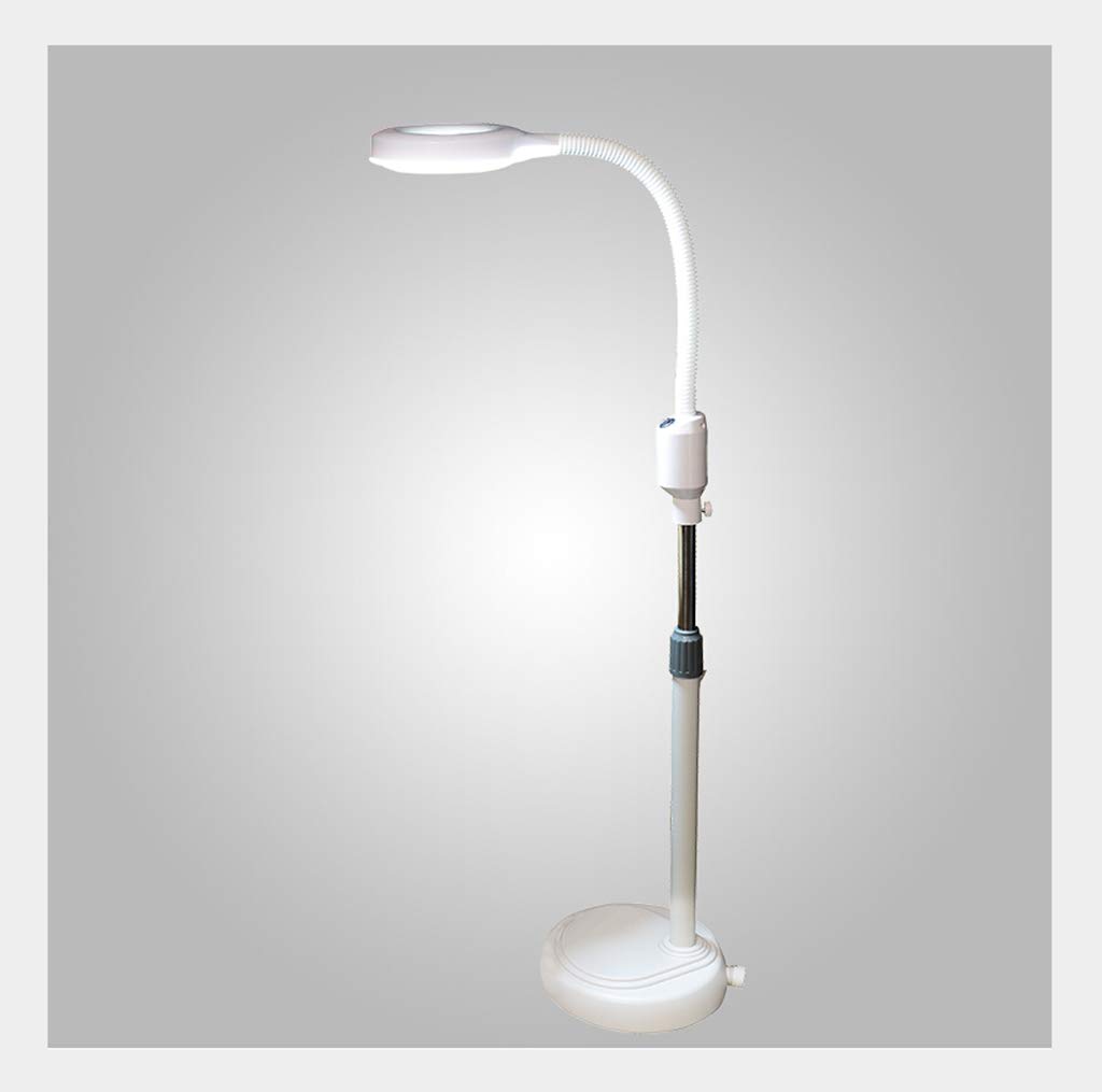 Lumière debout pour manicure et cils lampe de plancher loumenée salon de beauté