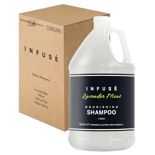 Infuse Lavender Mint Hotel | 1 Gallon | For Hospitality & Vacation Rentals to Refill Dispensers | (Single Gallon)
