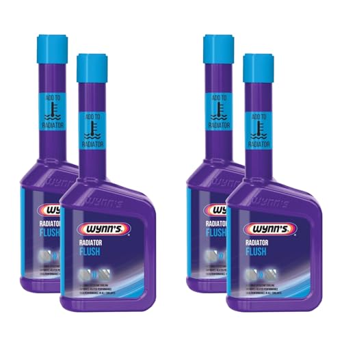 Radiator Flush Vehicle Cooling System Cleaner Rust Remover 4x325ml