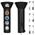 Zettum Patio Heater Covers - 600D Outdoor Heater Cover with Zipper Waterproof Heavy Duty, Propane Heat Cover for East Oak, Hampton Bay, Fire Sense and More (89" Height x 33" Dome x 19" Base)