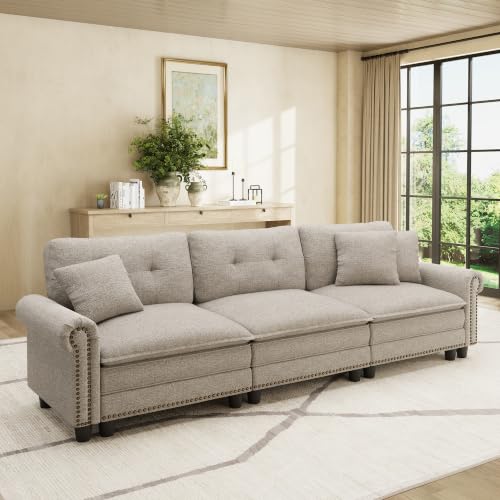 HERA'S HOUSE 103.1" Modular Sectional Couch for Living Room Deep Seats
