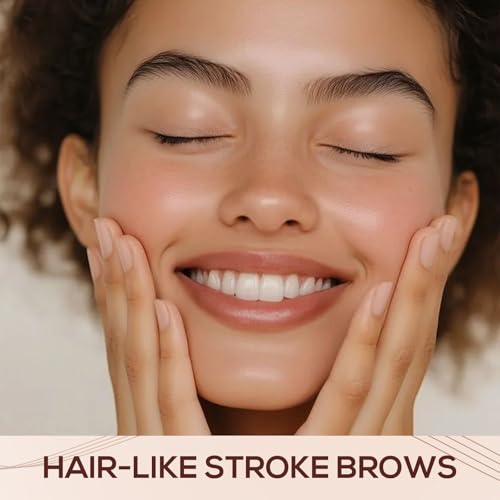 Eyebrow Pen - 4-Fork Tip Lift & Snatch Brow Pencil，Microblading Long-Lasting Waterproof Eye Brow Pen，Natural-Looking Hair-Like Brows，Easy to Use Eyebrow Pencils Makeup for Women (Grey) — view 3