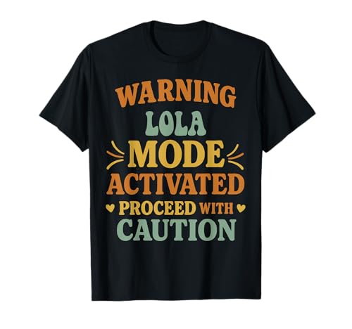 LOLA Personalized Women's Gift Custom LOLA T-Shirt