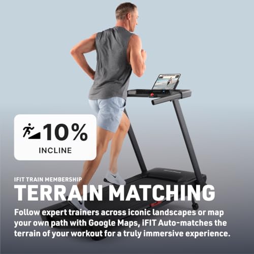 Motorized Folding Treadmill with Incline