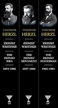 Hardcover Theodor Herzl, 3 Volume Set Book