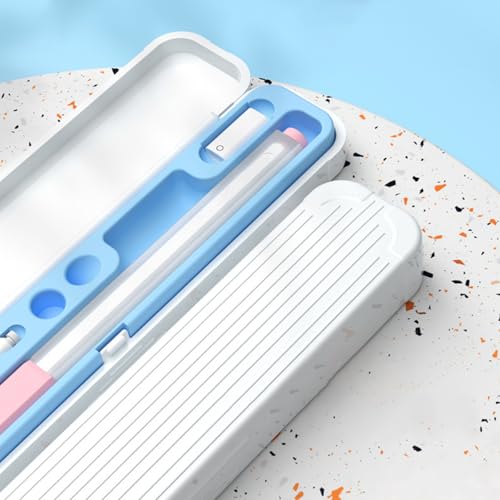 NVOQILIN Boîte de rangement moderne pour stylos numériques avec embouts et capuchons anti-rayures – vue 5