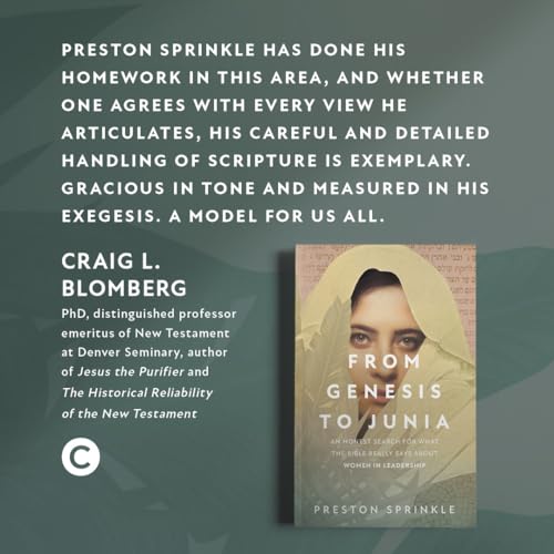Image of From Genesis to Junia: An Honest Search for What the Bible Really Says About Women in Leadership