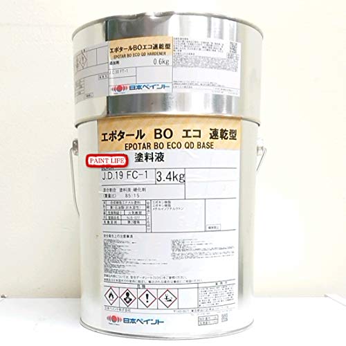 Amazon.co.jp: 日本ペイント エポタールBO エコ 速乾型 標準色 4kg 