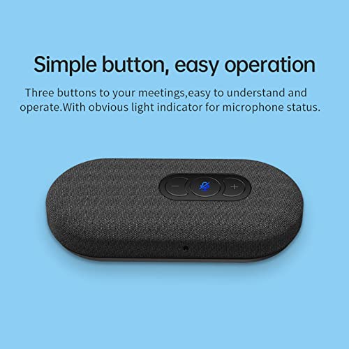 Microphone de conférence USB Jeffergarden micro omnidirectionnel 360 pour PC portable - 5