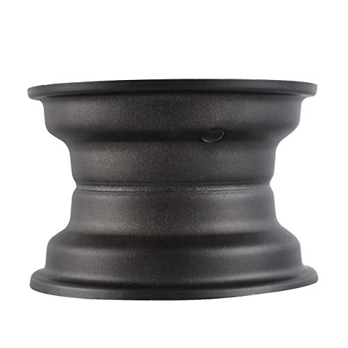 TDPRO 6" ATV Wheel Rim 3 Holes Fits Go Kart Mini Bike Lawn Tire 145/70-6 (Black)