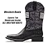 SUREWAY Cowboy Boots For Men - Mens Square Toe Western Boot With Flag,Oil/Slip Resistant,Durable Fashionable Classic Pull on 10 Inch Boots