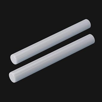 5pcs Alumina Ceramic Solid Rods, High-Temperature Resistant Machinable Ceramic Bar, 0.8 25 30 60mm Alumina Ceramic Bar4.5x90mm