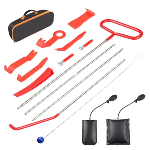 CRAFTZONE 15PCS Stainless Steel Repair Tools,Car Tool Kits for Vehicles