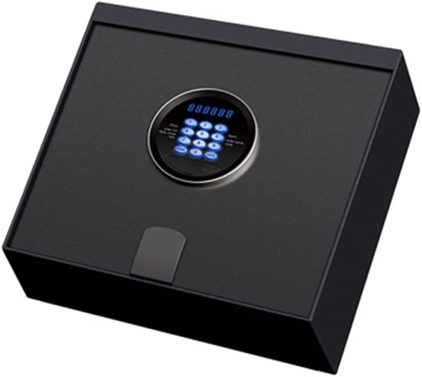 Safes Smart Home Upturn Drawer Password LED Display SB Interface Small Car Hotel Safe Deposit Box Storage