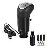 [QUICK GEAR SWITCHING] Enhance your racing experience with the USB Racing Game Joystick, featuring a handball head for seamless switching between high and low gears, offering up to 18 gear options through two switchers. [WIDE COMPATIBILITY] This gear...