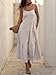 ANRABESS Womens Summer Midi Dresses Casual Striped Plaid Sleeveless Flowy Maxi Dress 2026 Beach Vacation Sundress Light Brown White Stripe Mediun