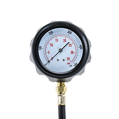 FreeTec 13tlg. Motor Öldruck Tester Öldruckprüfer Messgerät Öldrucktester Werkzeug Prüfer 0-35 bar