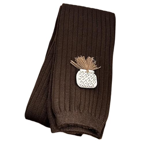 Tights, Kids Fleece Line Tights Soft Brushed Cotton Leggings Children Warm Winter Tight Comfortable for Cold Weather