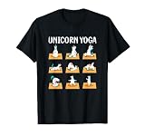 Einhorn Yoga Lustig Yoga Spruch Meditation Zitat T-Shirt