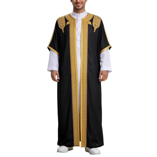 Peignoir homme pour prière : vêtement islamique ample et confortable