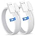 iPhone Charger Cable 1M 2Pack [Apple MFi Certified ], USB to Lightning Cable for iPhone 14 13 12 11 Pro Max XS XR X 8 7 6 Plus SE iPad, Braided iPhone Fast Charger Cable Apple Charging Cable Lead